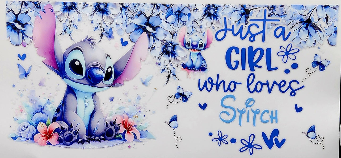 Ohana Means Hydration! Disney Stitch Snow Globe Tumbler