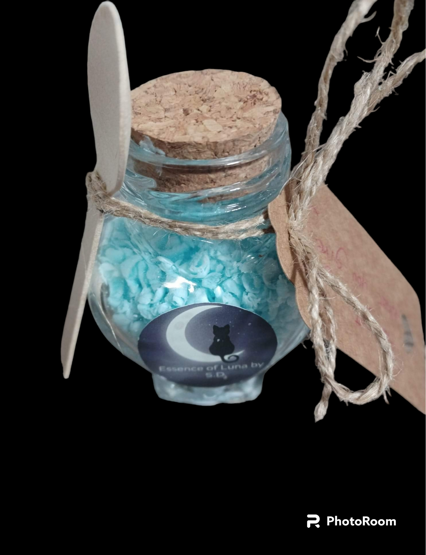 Glass Heart Soy Wax Crumbles Jar