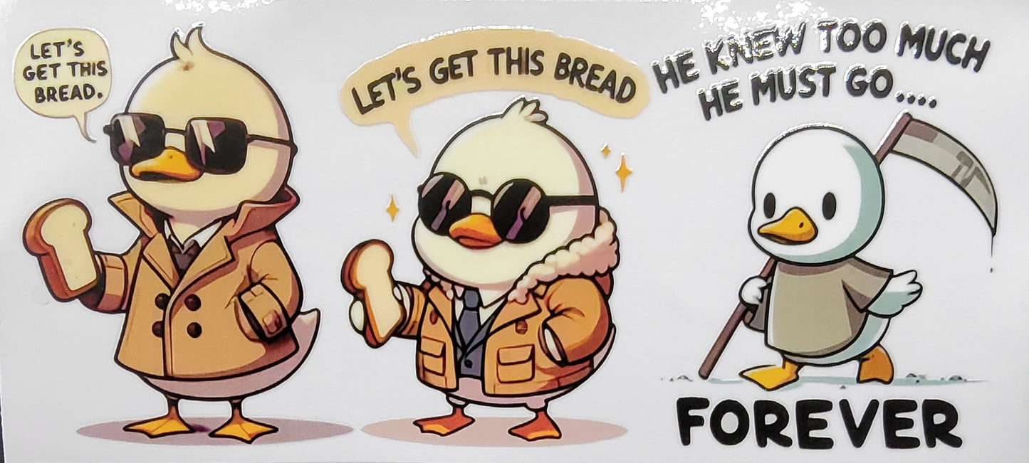 Your Daily Dose of Sass: Sarcastic Duck Snow Globe Tumbler