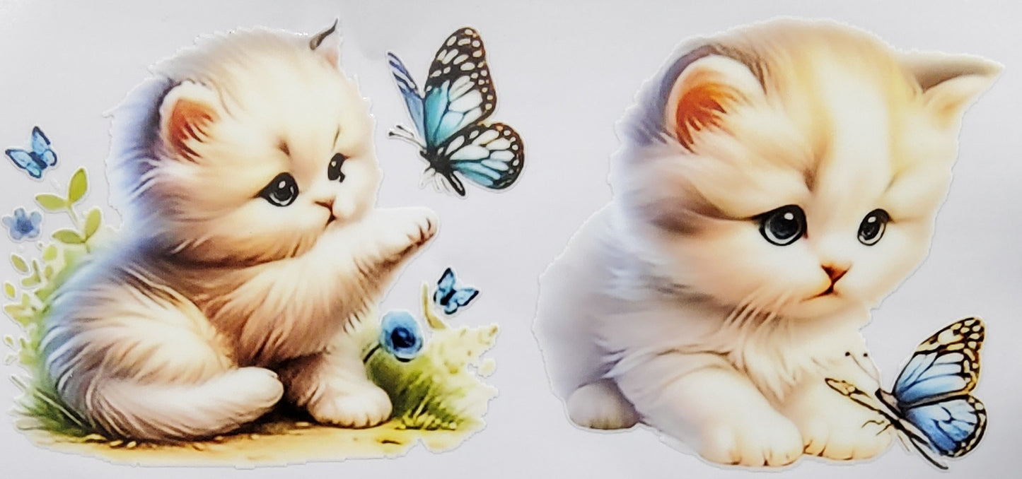 Cute Kitty Snow Globe Tumblers