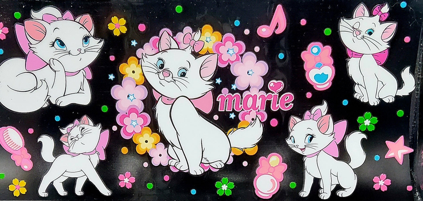 Sip in Style with my Marie Aristocats Sparkle Tumbler!