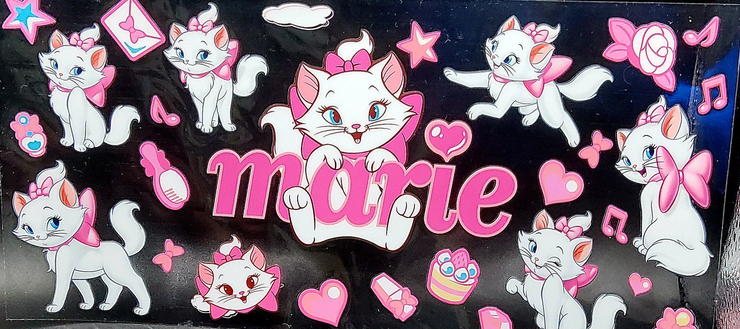 Sip in Style with my Marie Aristocats Sparkle Tumbler!