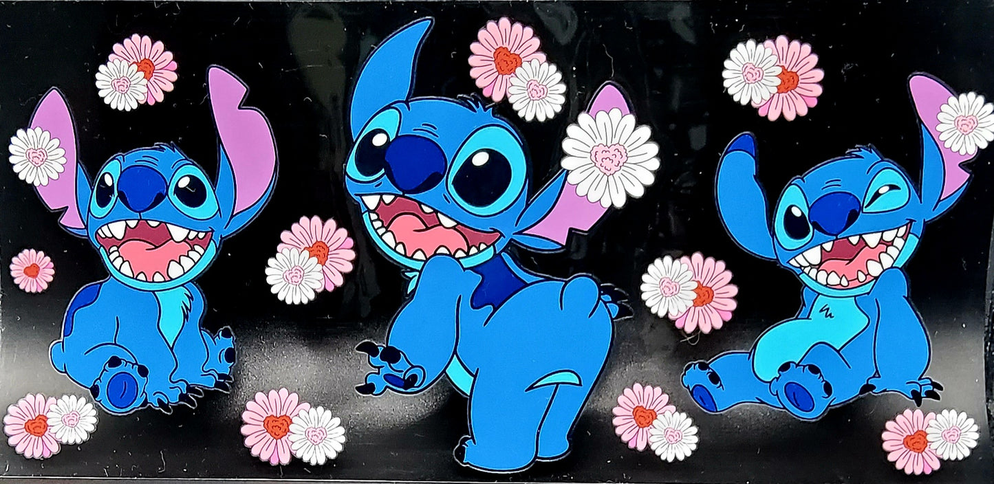 Ohana Means Hydration! Disney Stitch Snow Globe Tumbler