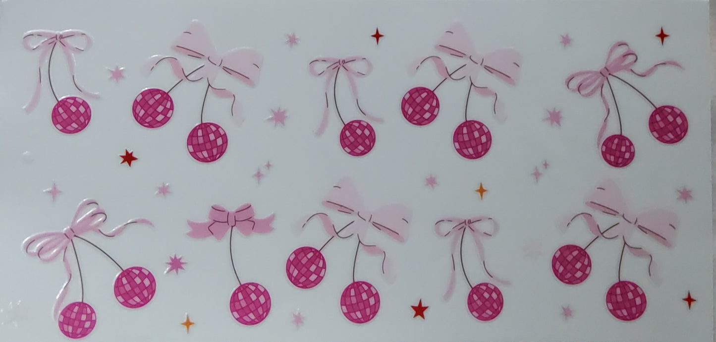 Sparkle Sip Tumbler – Handmade Glitter Bow Edition